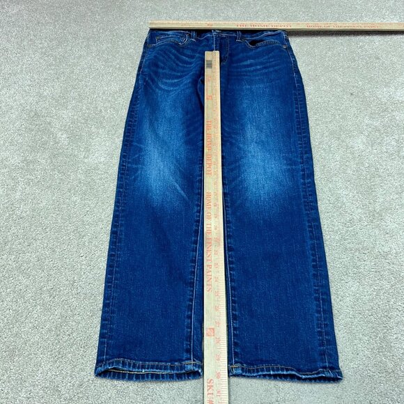 American Eagle Outfitters Jeans Slim Straight Men’s Blue Pockets Size 30x30 - Picture 2 of 12